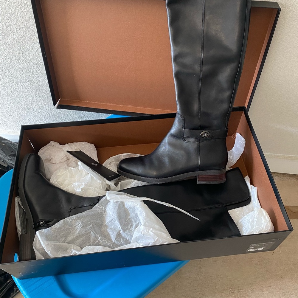 Coach tall boots